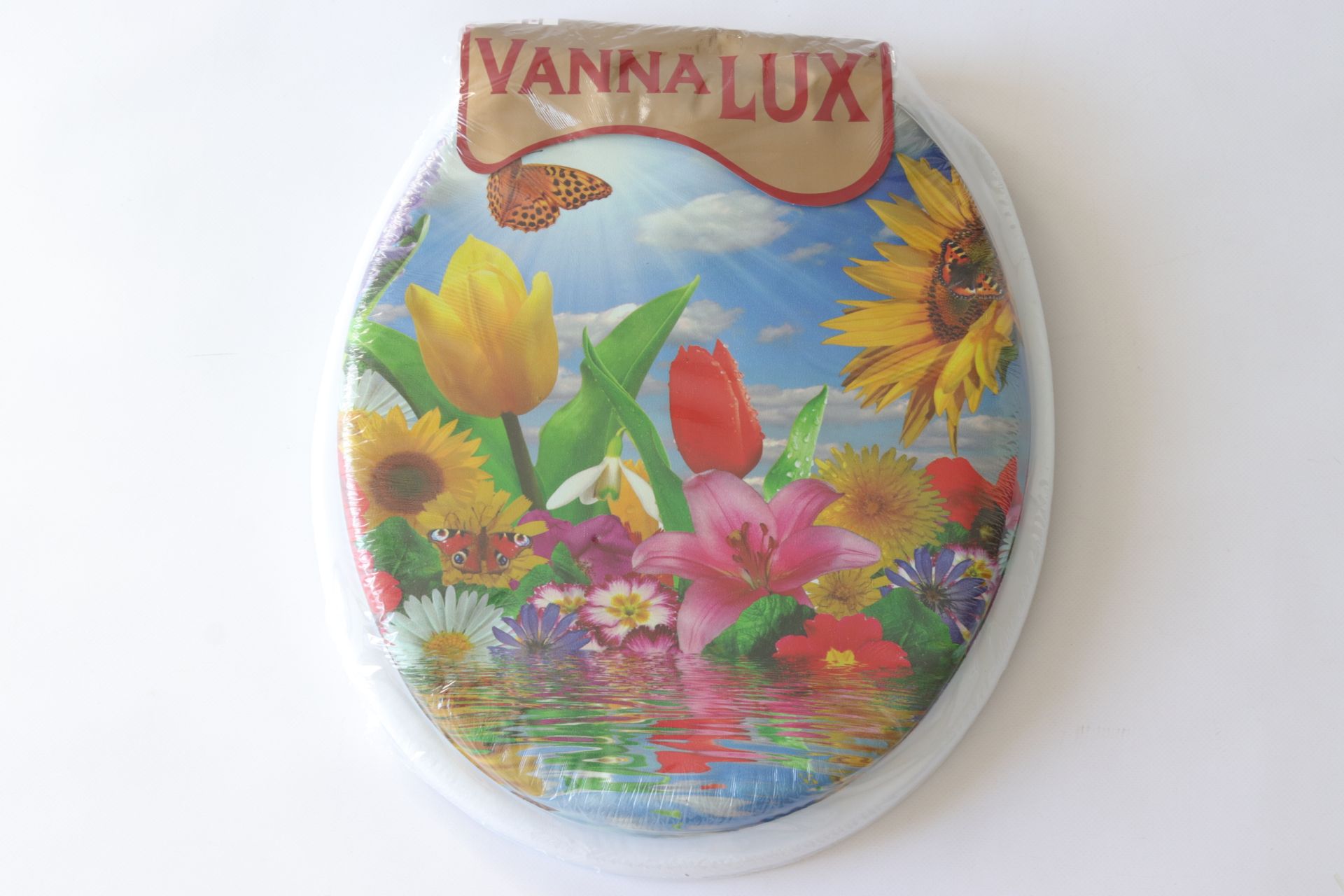 М'яка кришка-сидіння для унітазу Vanna Lux, біла, від Туреччини (w504-1) М'яка кришка-сидіння для унітазу Vanna Lux, біла, від Туреччини (w504-1)