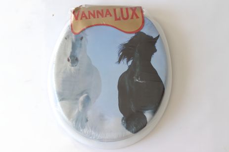 Біле м’яке кришка-сидіння для унітазу Vanna Lux Туреччина w504-4 Біле м’яке кришка-сидіння для унітазу Vanna Lux Туреччина w504-4