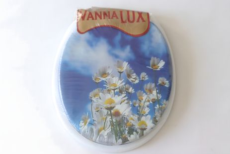 Кришка-сидіння для унітазу Vanna Lux Туреччина біла w504-6