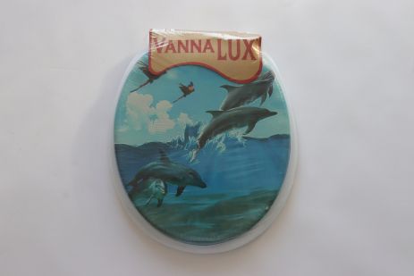 М'яка кришка-сидіння для унітазу Vanna Lux, Туреччина, біла модель w504-11 М'яка кришка-сидіння для унітазу Vanna Lux, Туреччина, біла модель w504-11