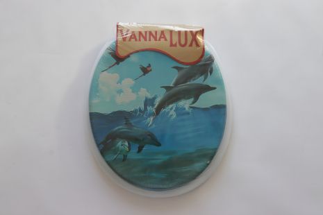 М'яка кришка-сидіння для унітазу Vanna Lux, Туреччина, біла модель w504-11