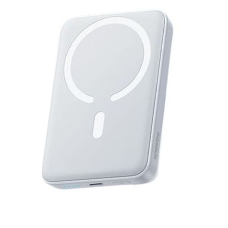 Бездротовий магнітний Power Bank Baseus 10000 mAh MagSafe 22.5W білого кольору