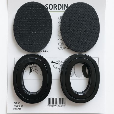 Гігієнічний набір з гелевими амбушурами для навушників Sordin Гігієнічний набір з гелевими амбушурами для навушників Sordin