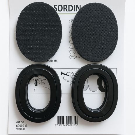 Гігієнічний набір з гелевими амбушурами для навушників Sordin