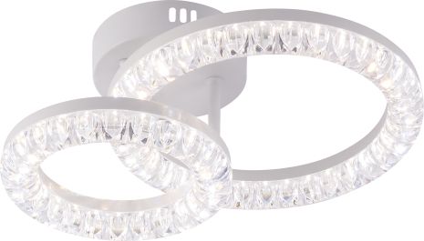 Люстра світлодіодна V модель LI9847E-2A WH