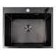 Кухонна мийка 60*50 PVD чорна VALESO Handmade DECOR (3,0/0,8) Кухонна мийка 60*50 PVD чорна VALESO Handmade DECOR (3,0/0,8)