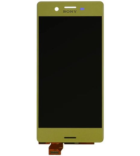 Дисплей (LCD) Sony F5121 Xperia X/ F5122/ F8131/ F8132 с сенсором золотой оригинал