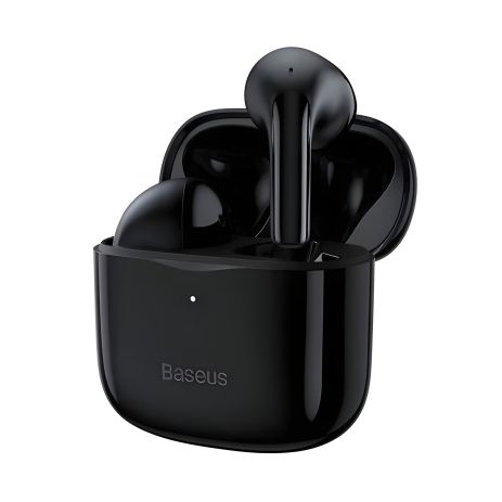 Бездротова гарнітура Baseus Bowie E3 з Bluetooth 5.3 та ENC, чорна