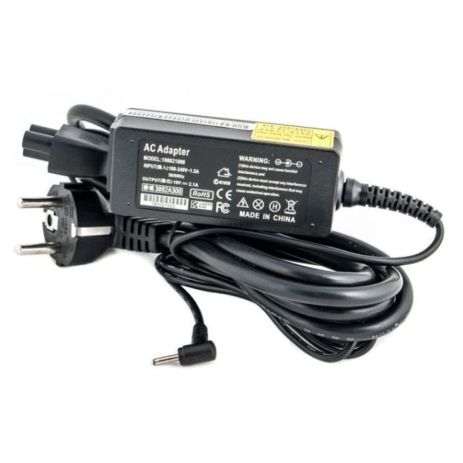 Блок питания для ноутбуков PowerPlant ASUS 220V, 19V 40W 2.1A (2.3*0.7)
