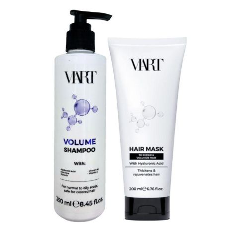 Набор VIART DUO with Hyaluronic Acid шампунь и маска для восстановления и объема тонких волос, 250+200 мл Набор VIART DUO with Hyaluronic Acid шампунь и маска для восстановления и объема тонких волос, 250+200 мл