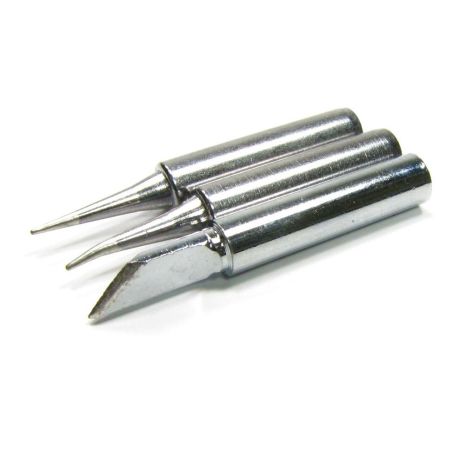 Жало паяльника Baku BK-9033-I/S/K (рівне/вигнуте/лезо, комплект 3шт.)