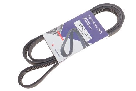 Ремінь генератора для Kangoo 1.4/1.6i 5PK1750 Hutchinson