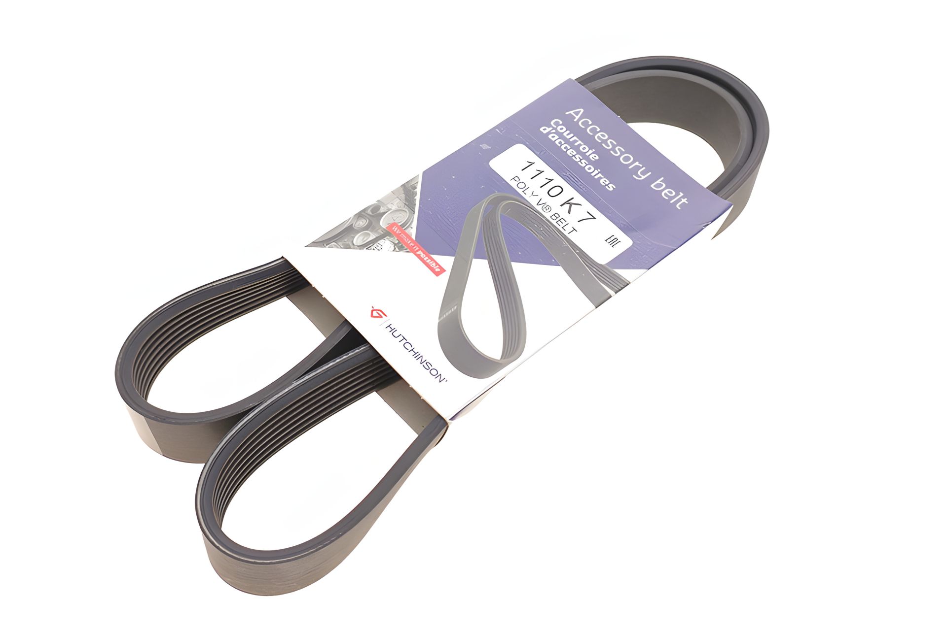 Ремінь генератора 7PK1113 для Master/Movano 2.5 CDTI/dCi 06, Hutchinson (1110K7) Ремінь генератора 7PK1113 для Master/Movano 2.5 CDTI/dCi 06, Hutchinson (1110K7)