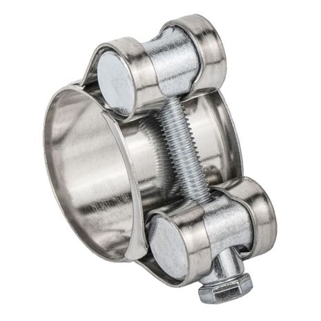 Силовой хомут из нержавейки 18мм Ø26-28мм SIGMA 2508071