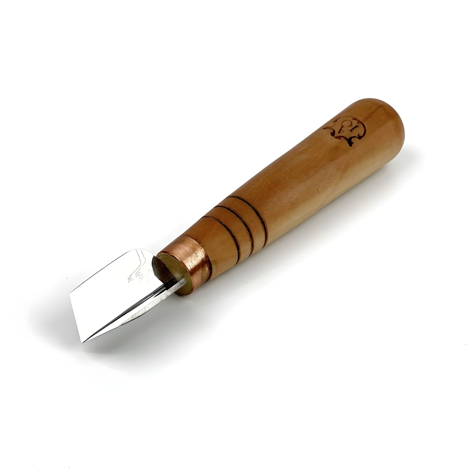 Скошенная угловая короткая стамеска 15мм АЮ-STRYI Profi для геометрической резьбы Скошенная угловая короткая стамеска 15мм АЮ-STRYI Profi для геометрической резьбы