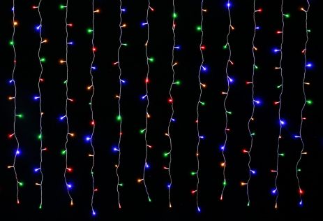 Гирлянда-штора LED VALESO 144 RGB 3х2 м 8 режимов Прозрачный провод LKS5053 Гирлянда-штора LED VALESO 144 RGB 3х2 м 8 режимов Прозрачный провод LKS5053