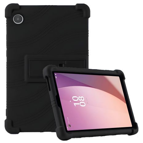 Дитячий чохол для Lenovo Tab One TB305XU TB305FU, SoftGel Kids, чорний Дитячий чохол для Lenovo Tab One TB305XU TB305FU, SoftGel Kids, чорний