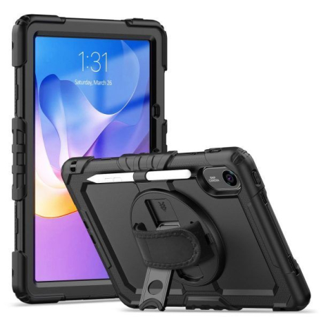 Чохол Rugged 3 Layers броньований протиударний з захистом для Xiaomi Redmi Pad 2 4G/Wi-Fi 2025 Чорний Чохол Rugged 3 Layers броньований протиударний з захистом для Xiaomi Redmi Pad 2 4G/Wi-Fi 2025 Чорний