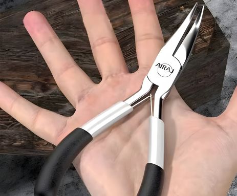 Щипці вигнуті Airag полоскогубці кусачки 120 мм