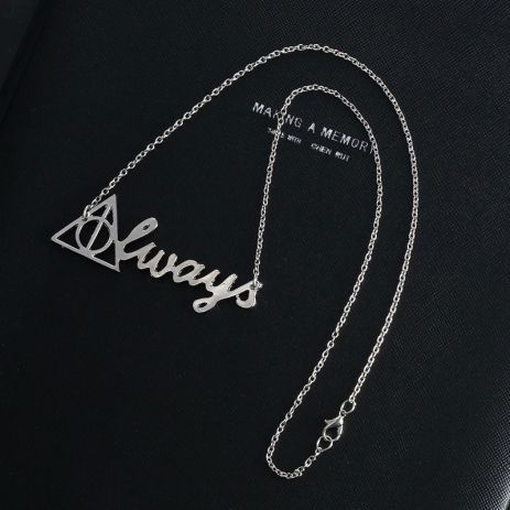 Подвеска с надписью Дары смерти Always кулон из Гарри Поттера треугольник амулет Подвеска с надписью Дары смерти Always кулон из Гарри Поттера треугольник амулет