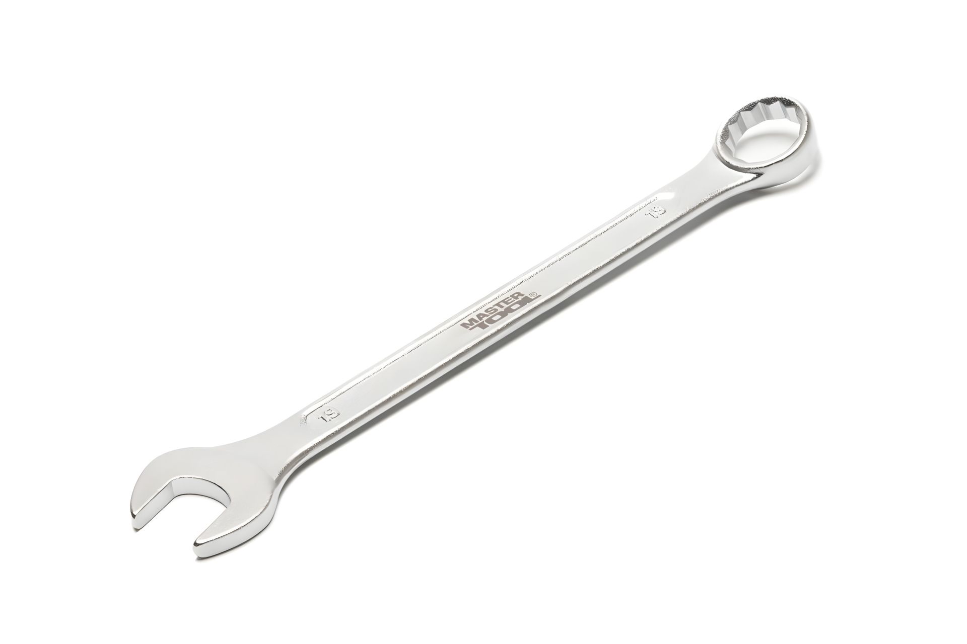 Комбінований ключ 19 мм CrV standard MASTERTOOL 71-9019 Комбінований ключ 19 мм CrV standard MASTERTOOL 71-9019