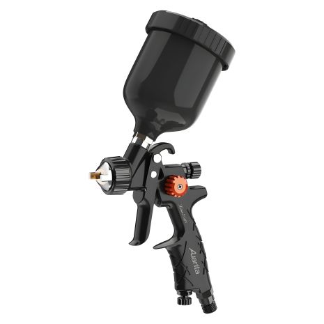 Пневматичний фарбувальний пістолет AUARITA LION-B-LIGHT-1.2 верхній пластиковий бак 250 мл, сопло 1,2 мм