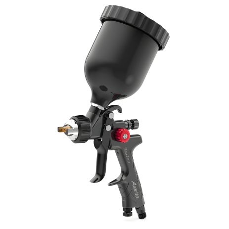 Окрасочный пневмопистолет HVLP, верх.пласт.бачок 600мл, форсунка-2,0мм AUARITA LION-2-2.0