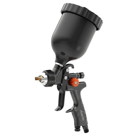Фарбувальний пістолет HVLP верхній пластиковий бак 600 мл, сопло 1,7 мм AUARITA LION-2-1,7