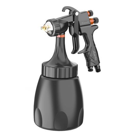 Пневматичний фарбувальний пістолет LVMP з нижнім пластиковим баком 1000 мл, сопло 1,7 мм AUARITA LION-D-1,7LM