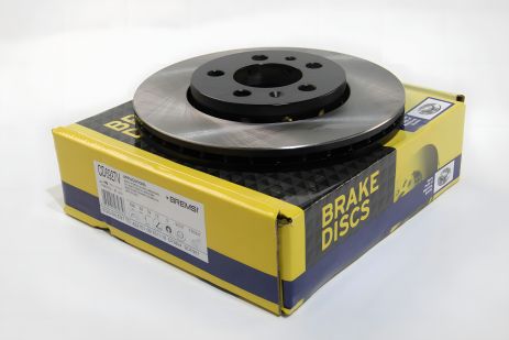 Передній гальмівний диск для Golf 97-06/Bora 99-05/Octavia 97-10 (256x22), Bremsi (CD6927V)