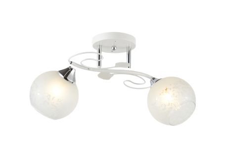 Элегантная люстра V 6343-2 WH+CR