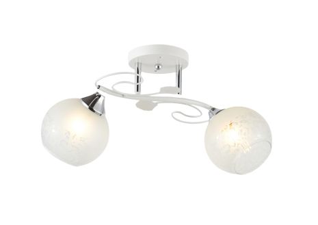 Элегантная люстра V 6343-2 WH+CR