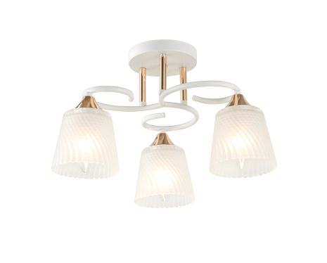 Люстра прикрасна модель IS 6360-3 WH+FG