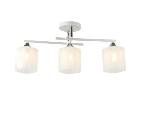 Декоративная люстра INTEREES IS 6310-3 WH+CR