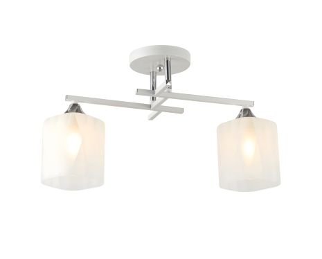 Люстра декоративная V 6310-2 WH+CR