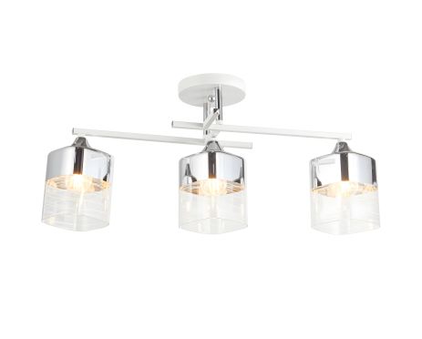 Декоративна люстра V 6309-3 WH+CR