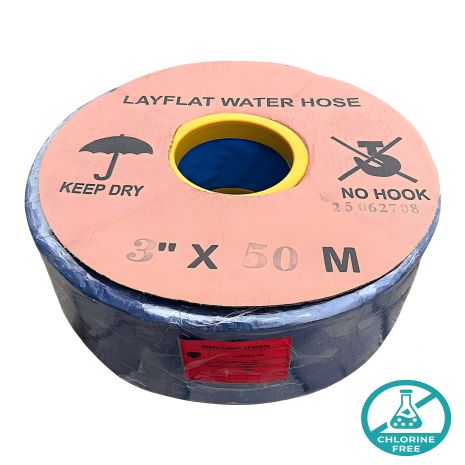 Гнучкий шланг LayFLat (без хлору Cl), Presto-PS діаметр 3 дюйми, довжина 50 м (PRM-75) Гнучкий шланг LayFLat (без хлору Cl), Presto-PS діаметр 3 дюйми, довжина 50 м (PRM-75)