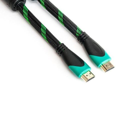 Видео кабель PowerPlant HDMI - HDMI, 20м, позолоченные коннекторы, 2.0V, Double ferrites, Highspeed