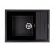 Кухонная мойка гранитная матовая 7050 CASCADA VALESO чёрная