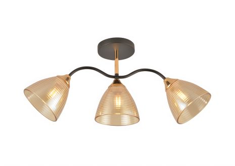 Декоративная люстра V W70417-3 BK+FG