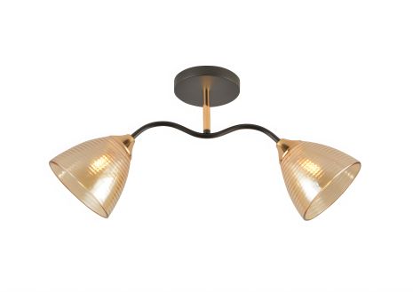 Декоративная потолочная люстра V W70417-2 BK+FG