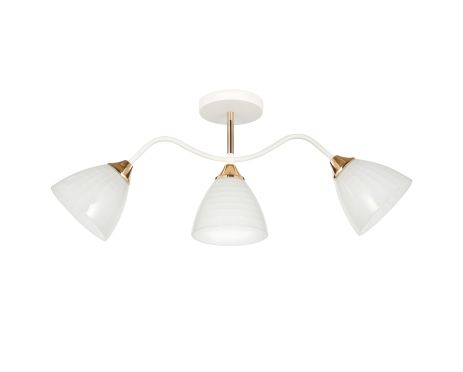 Люстра декоративная IS 6241-3 WH+FG Люстра декоративная IS 6241-3 WH+FG