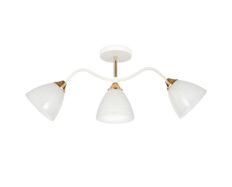 Декоративна люстра IS 6241-3 WH+FG Декоративна люстра IS 6241-3 WH+FG