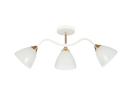Люстра декоративна V 6241-3 WH+FG Люстра декоративна V 6241-3 WH+FG