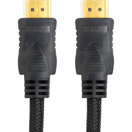 Видео кабель HDMI - HDMI, 1.5м, позолоченные коннекторы, версия 1.3V, с покрытием Nylon, PowerPlant
