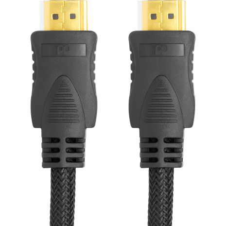 HDMI кабель PowerPlant з позолоченими конекторами, 1.5м, 1.3V, Nylon