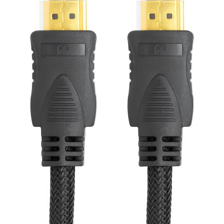 Видео кабель HDMI - HDMI, 1.5м, позолоченные коннекторы, версия 1.3V, с покрытием Nylon, PowerPlant
