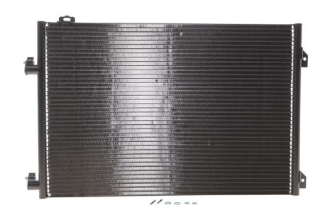 Радіатор кондиціонера RENAULT CLIO, NRF (35545) - Premium