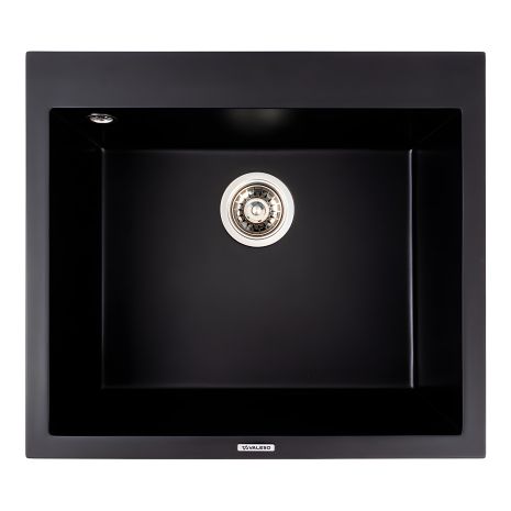 Кухонна гранітна мийка 5750 DAVINA VALESO чорний