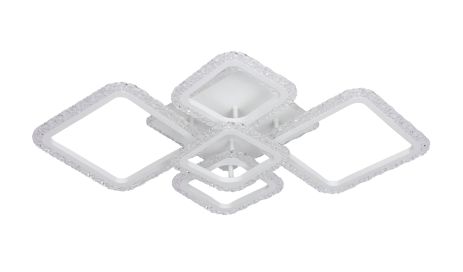 Люстра потолочная светодиодная VALESO Акрил/Металл Белый RGB 2966/5 RGB WT